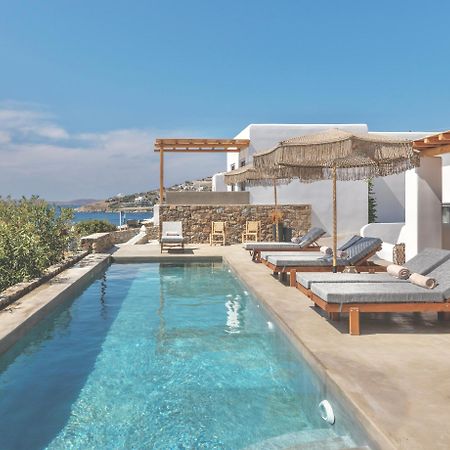Trinity Mykonos - Beachfront Villa Platys Gialos  Dış mekan fotoğraf