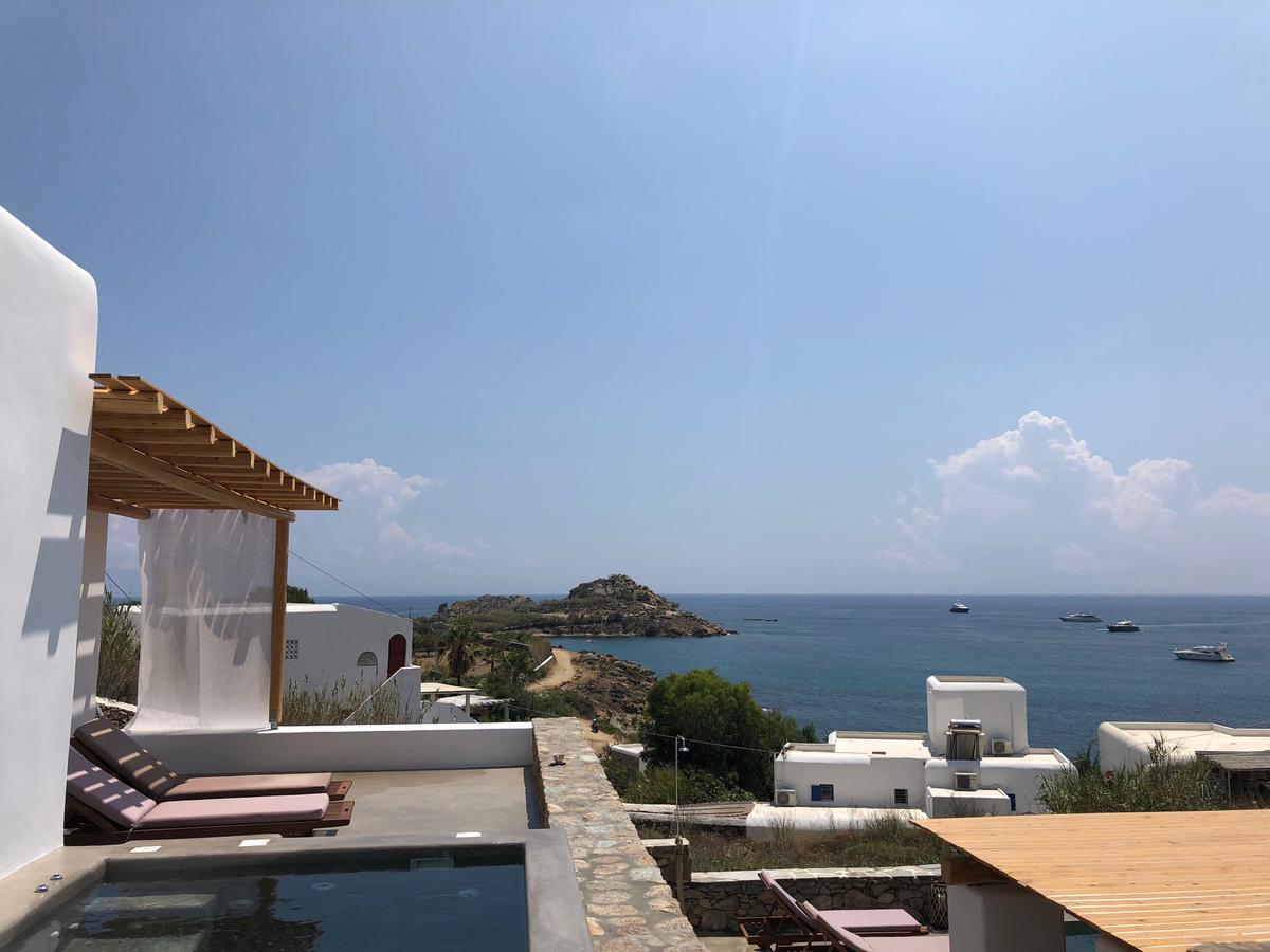 Trinity Mykonos - Beachfront Villa Platys Gialos  Dış mekan fotoğraf