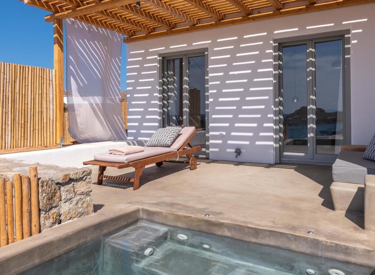 Trinity Mykonos - Beachfront Villa Platys Gialos  Dış mekan fotoğraf