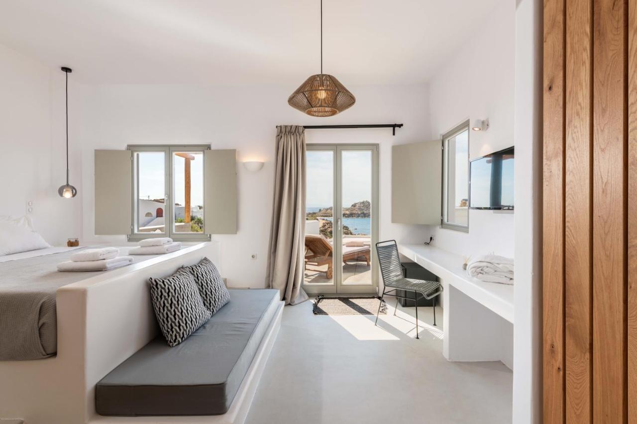 Trinity Mykonos - Beachfront Villa Platys Gialos  Dış mekan fotoğraf