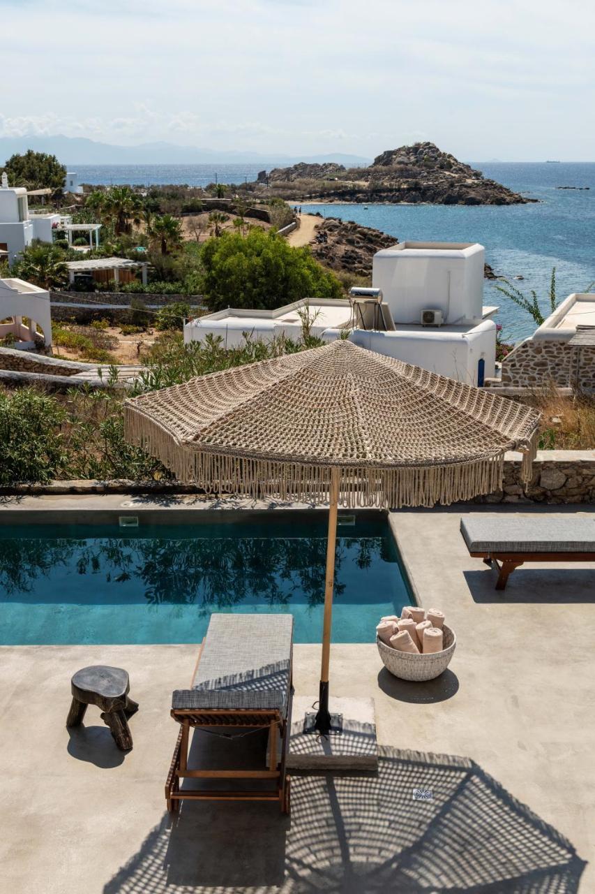 Trinity Mykonos - Beachfront Villa Platys Gialos  Dış mekan fotoğraf