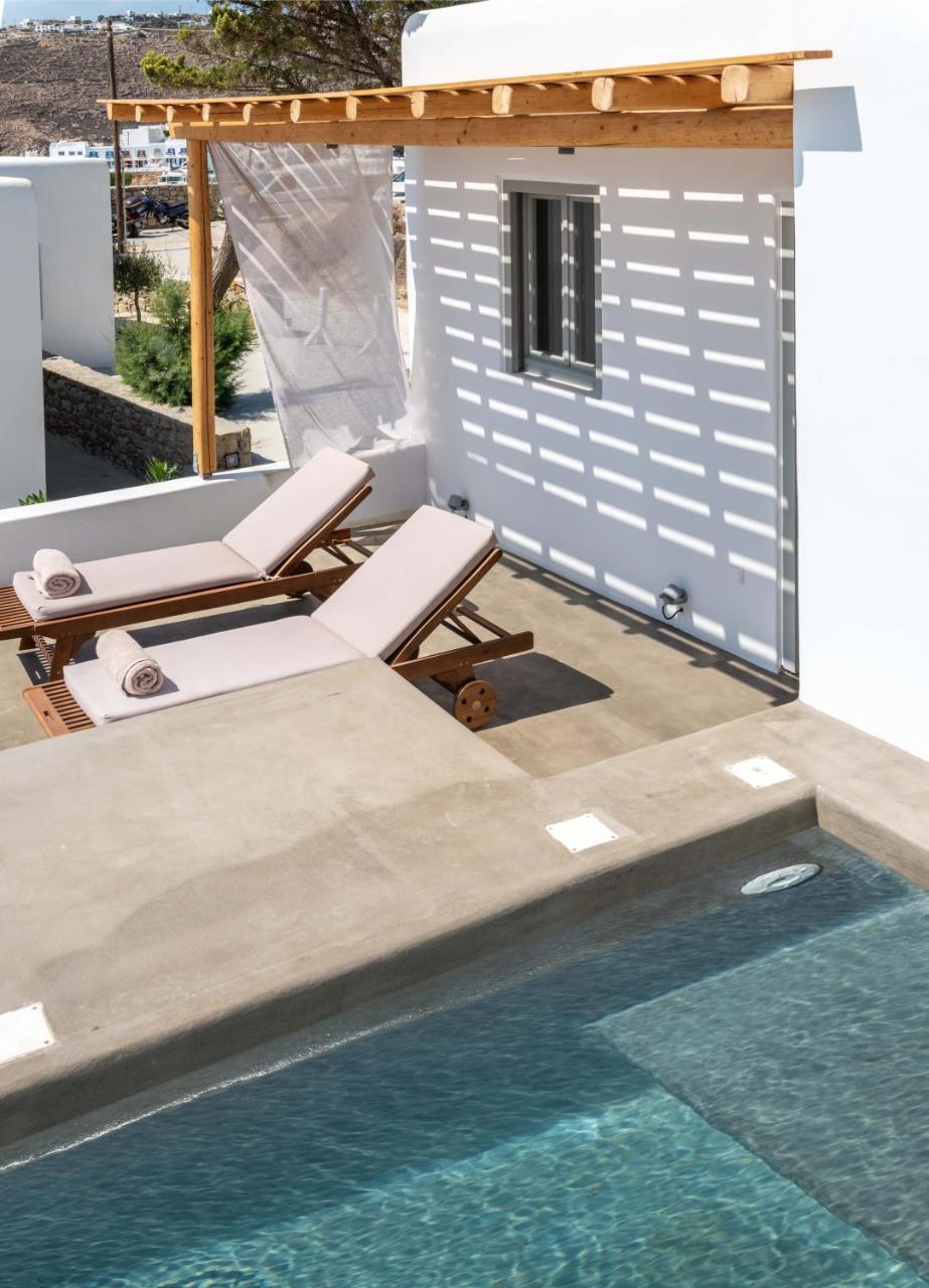 Trinity Mykonos - Beachfront Villa Platys Gialos  Dış mekan fotoğraf