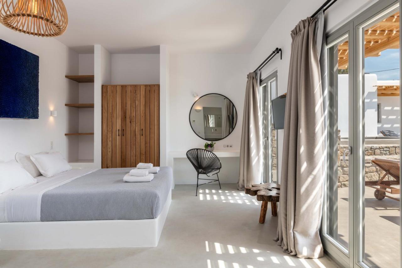 Trinity Mykonos - Beachfront Villa Platys Gialos  Dış mekan fotoğraf