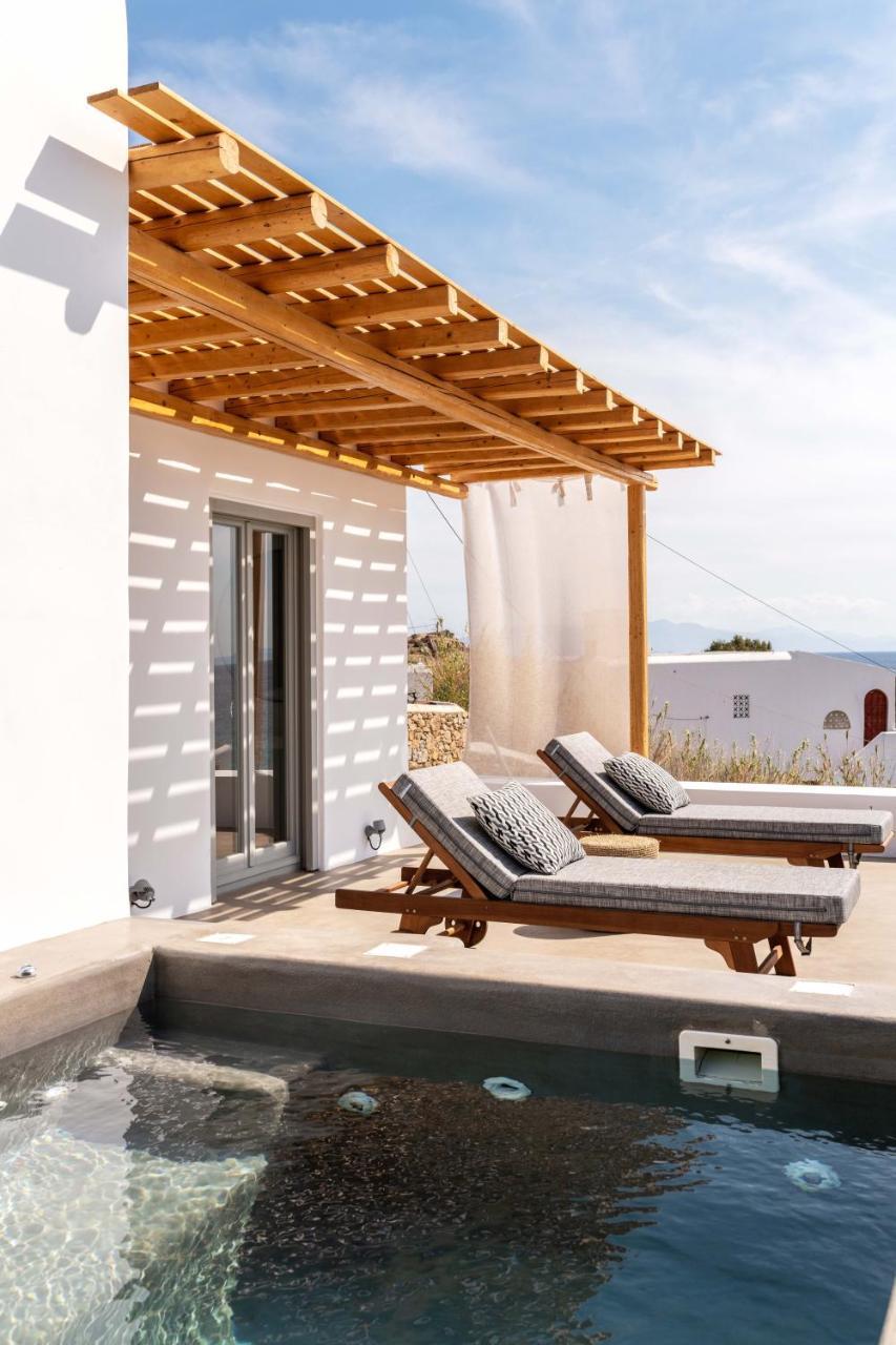 Trinity Mykonos - Beachfront Villa Platys Gialos  Dış mekan fotoğraf