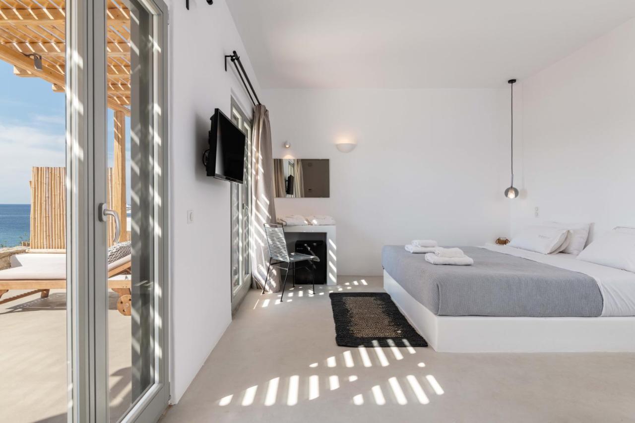 Trinity Mykonos - Beachfront Villa Platys Gialos  Dış mekan fotoğraf