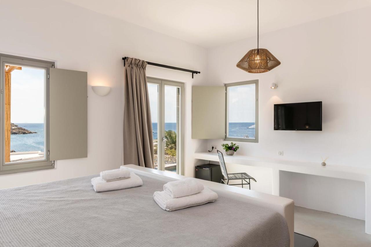 Trinity Mykonos - Beachfront Villa Platys Gialos  Dış mekan fotoğraf