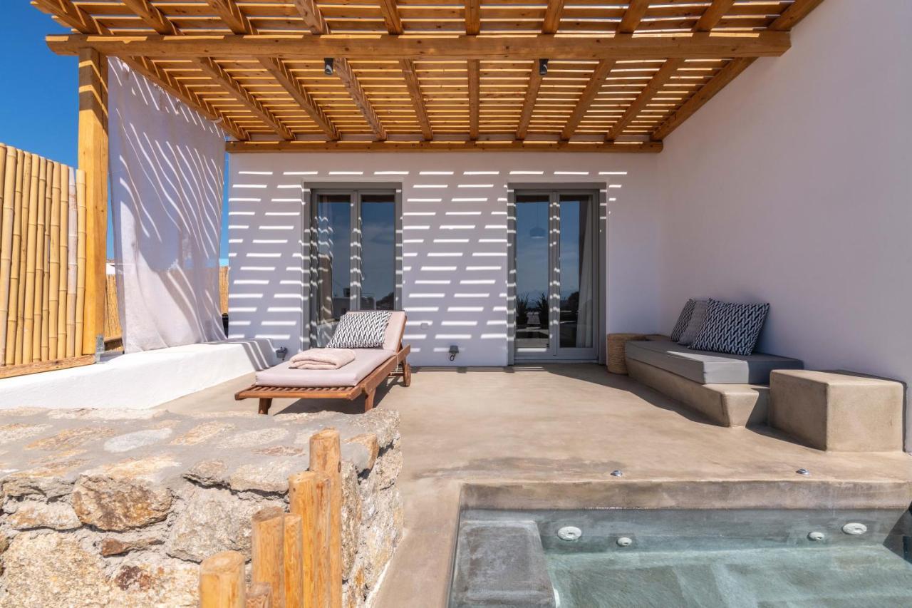 Trinity Mykonos - Beachfront Villa Platys Gialos  Dış mekan fotoğraf