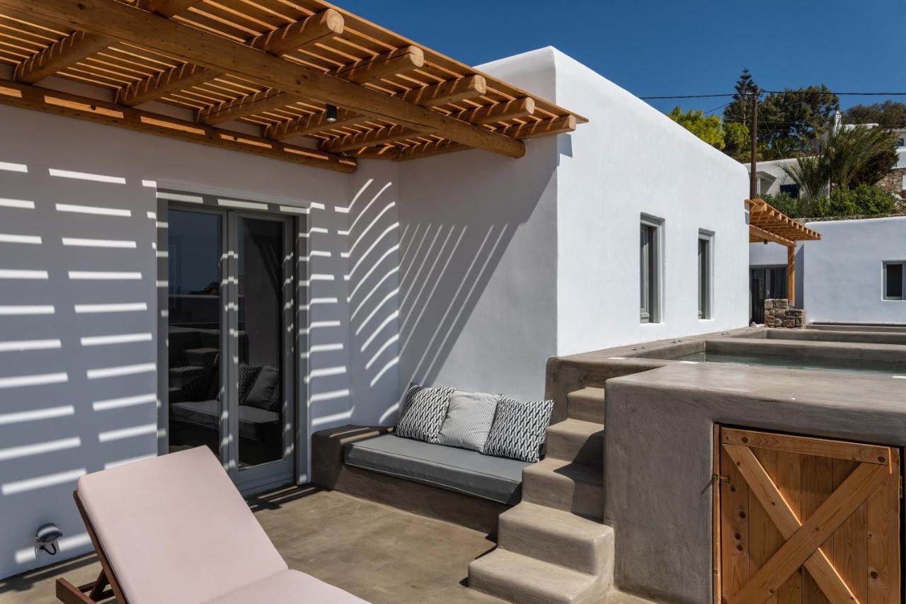 Trinity Mykonos - Beachfront Villa Platys Gialos  Dış mekan fotoğraf