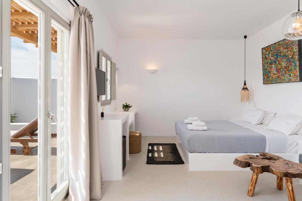 Trinity Mykonos - Beachfront Villa Platys Gialos  Dış mekan fotoğraf