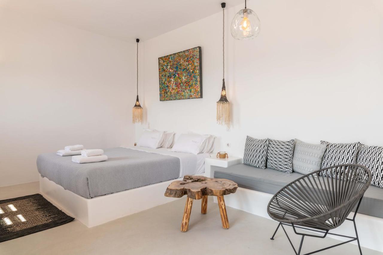 Trinity Mykonos - Beachfront Villa Platys Gialos  Dış mekan fotoğraf