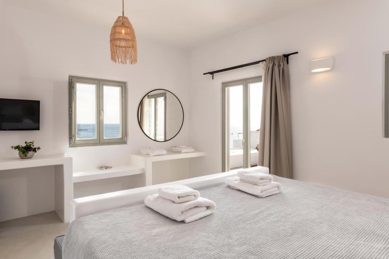 Trinity Mykonos - Beachfront Villa Platys Gialos  Dış mekan fotoğraf