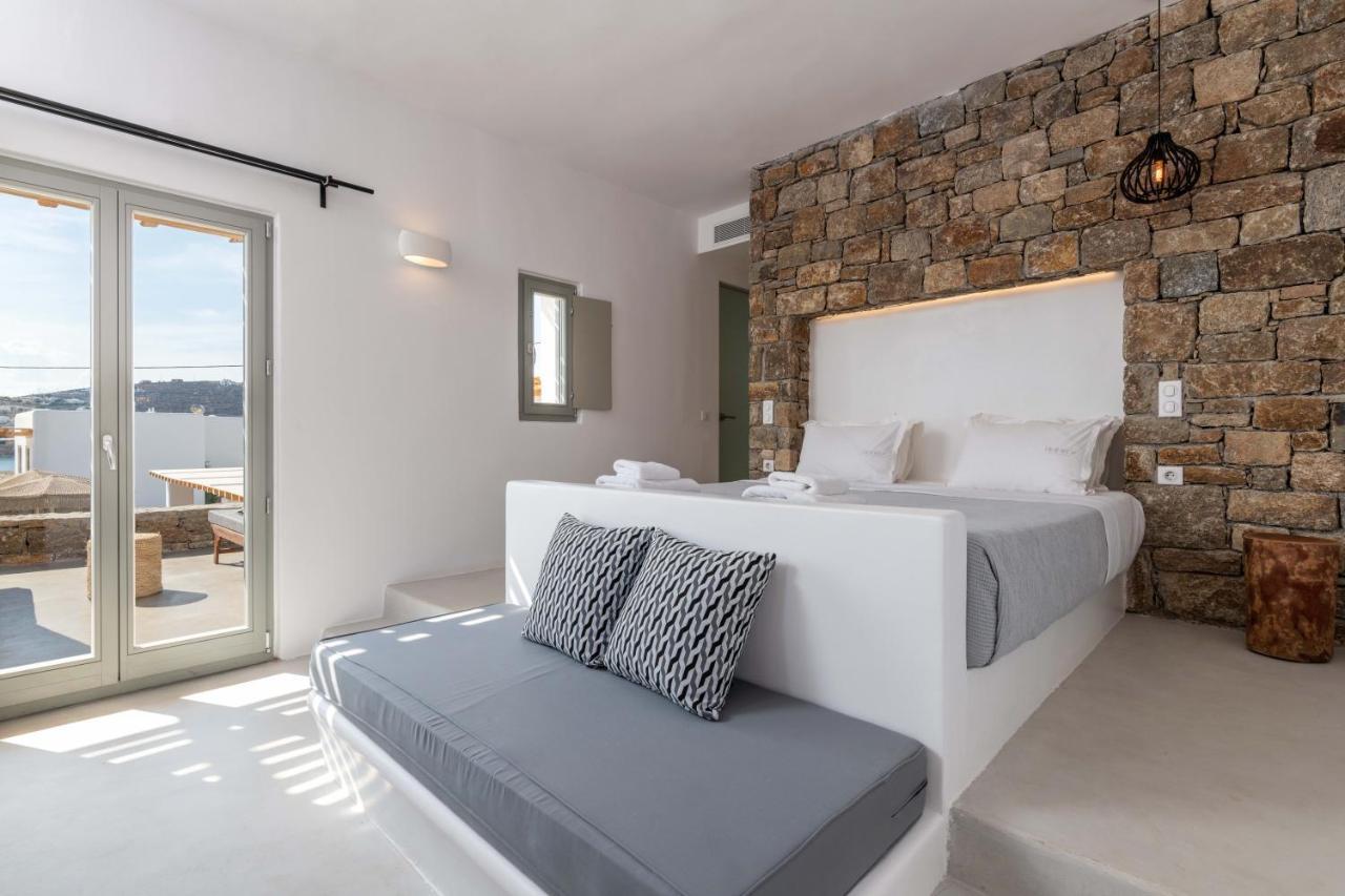 Trinity Mykonos - Beachfront Villa Platys Gialos  Dış mekan fotoğraf