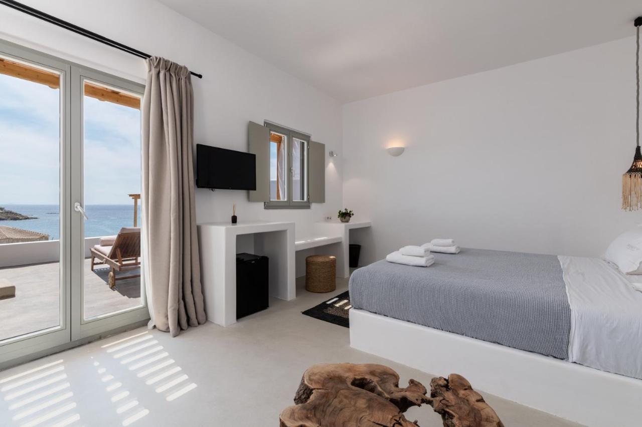 Trinity Mykonos - Beachfront Villa Platys Gialos  Dış mekan fotoğraf